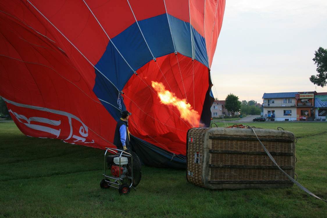Lot balonem nad Mazurami
