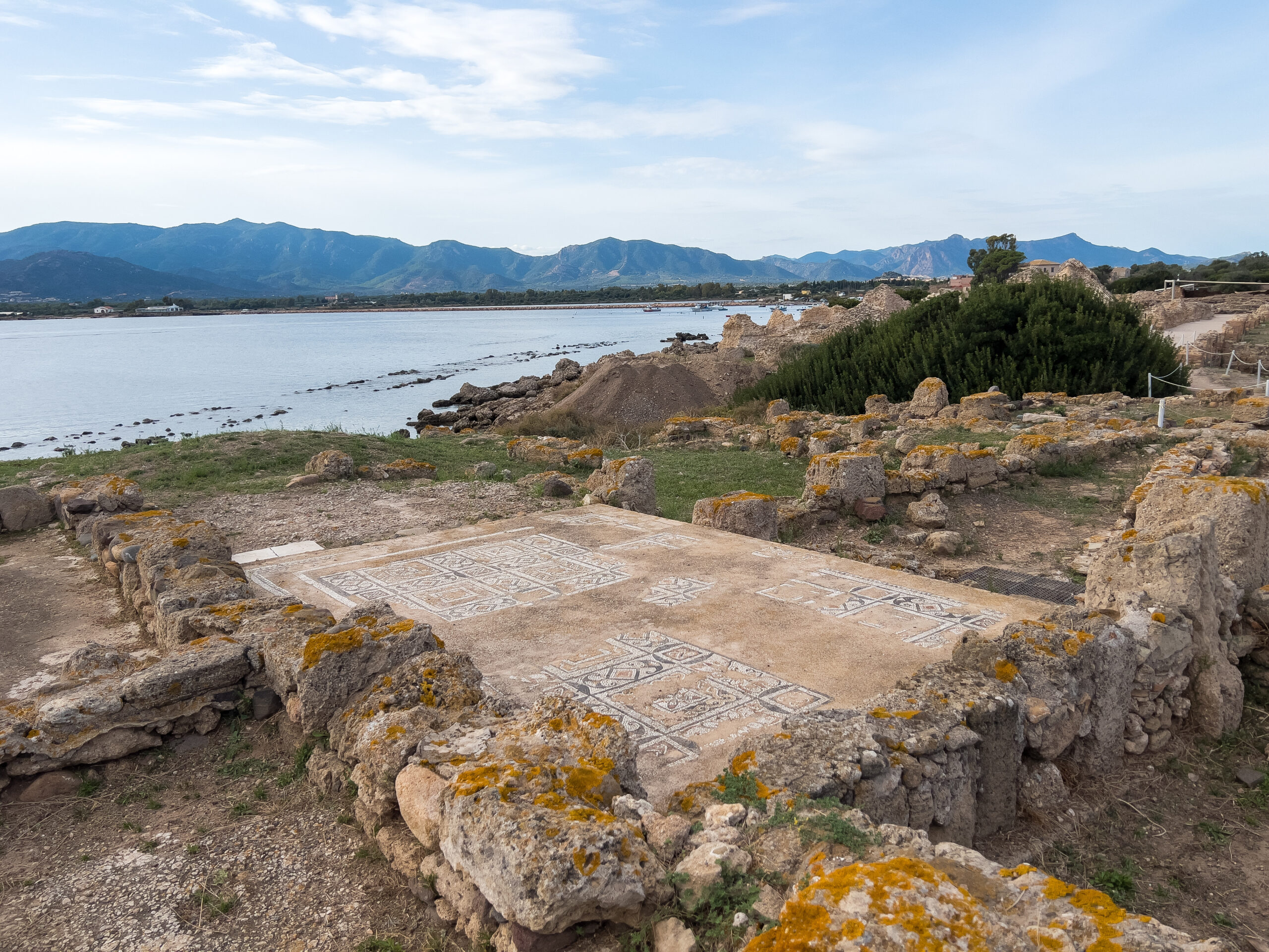 Sardynia, ruiny rzymskiej osady