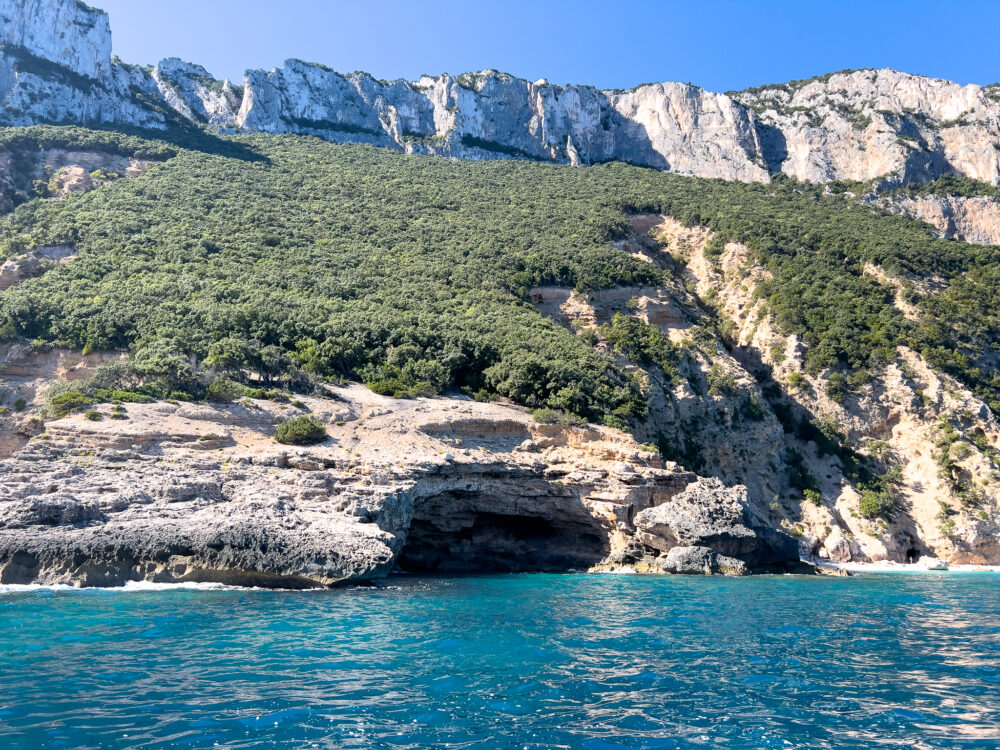 Skały wybrzeża Sardynii